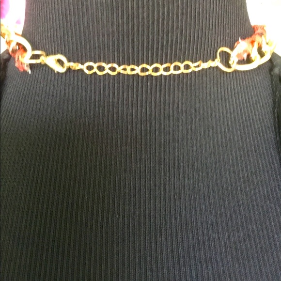 ❤️🌺 Red Metal Crystal Floral Chunky Bib Statement Necklace Flower GUC ❤️🌺 - Picture 9 of 9